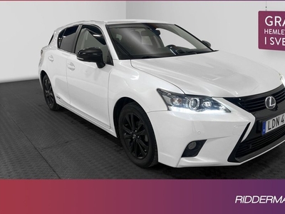 Lexus CT200h 1.8 F Sport M K-Värmare Kamera 0,38L Mil 2016, Halvkombi