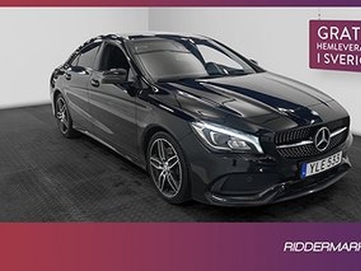 Mercedes-Benz CLA 220 d 177hk AMG Backkamera Sensorer