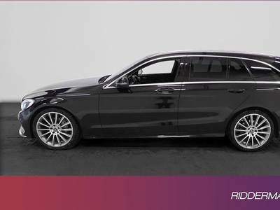 Mercedes C220Benz C 220 d AMG Burmester Pano Skinn BKamera 2018, Kombi