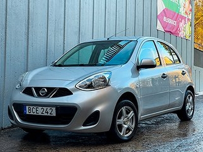 Nissan Micra 1.2 80hk LÅGA MIL |M-Värmare|Bluetooth|0,5L/mil