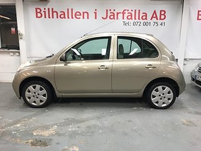 Nissan Micra 1.2 , bes , servad , kamkedja Euro 3 80HK