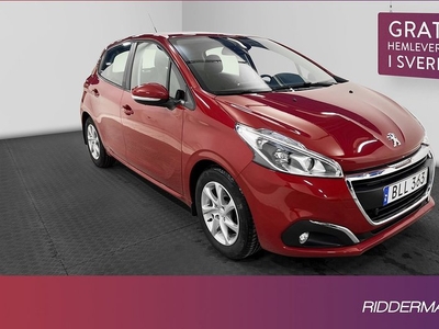 Peugeot 208VTi Active Värm Låg Skatt Välserv 0,41l mil 2016, Halvkombi