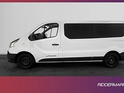 Renault trafic Kombi Lång 1.6dCi PDC Nyservad 9-Sits Moms