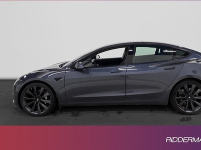 Tesla Model 3Long Range AWD Svensksåld Dragkrok 2020, Halvkombi