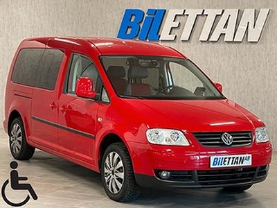 Volkswagen Caddy Maxi Kombi 1.9 TDI|Handikappanpassad|Ramp