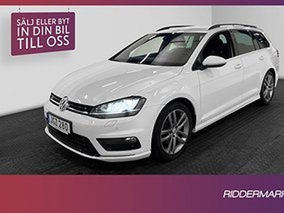 Volkswagen Golf Sportscombi 150hk R-Line Värmare Kamera Drag