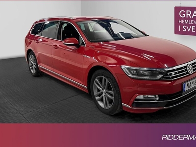 Volkswagen Passat4M R-Line Cockpit Värmare Skinn Drag 2018, Kombi