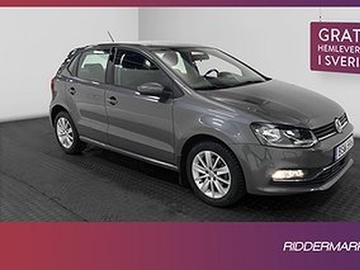 Volkswagen Polo 1.2 TSI 90hk Lågskatt 0,40L/Mil LÅGMIL