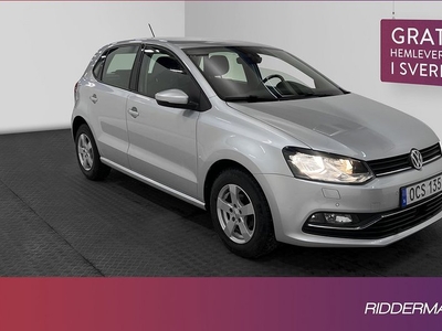 Volkswagen PoloTSI Premium Värmare Välservad 0,49l mil 2016, Halvkombi