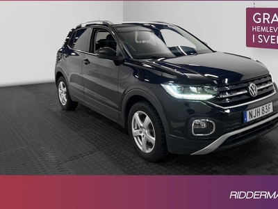 Volkswagen T-Cross1.0 TSI Style Kamera Välserv 1-Bruk 2021, Halvkombi