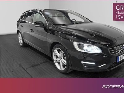 Volvo V60D5 Plug-in AWD Summum Classic VOC Värm Navi Kamera 2018, Kombi