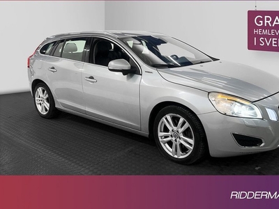 Volvo V60D6 Plug-in AWD Summum VOC Värm Taklucka BLIS Drag 2013, Kombi