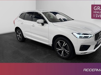 Volvo XC60D4 AWD R-Design Pano 360° Navi Värmare Drag 2018, SUV