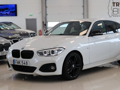 BMW 118i 5d M Sport Stora Navi PDC Läder Keyless 18Tum Eu6 2019, Halvkombi