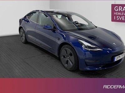 Tesla Model 3Long Range AWD Dragkrok Svensksåld 2021, Halvkombi