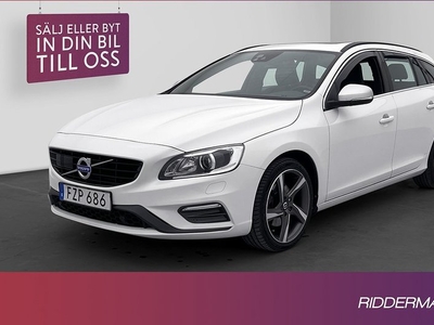 Volvo V60D3 R-Design VOC Taklucka Navi Skinn BLIS 2016, Kombi