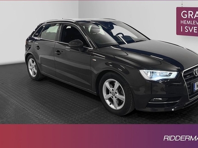 Audi A31.8 TFSI Q S-Line B&O Sensorer Adaptiv Farth 2014, Halvkombi