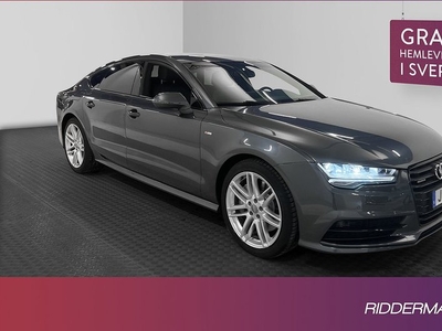 Audi A7Sportback TDI Q S-Line BOSE Värm Kamera Drag 2016, Sportkupé