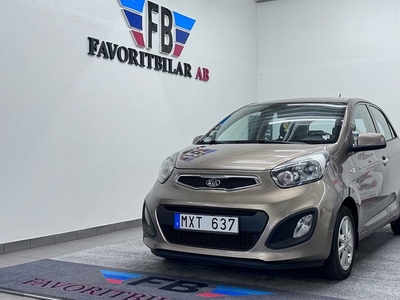 Kia Picanto5-dörrar 1.0 MPI GLS Euro 5 2012, Halvkombi