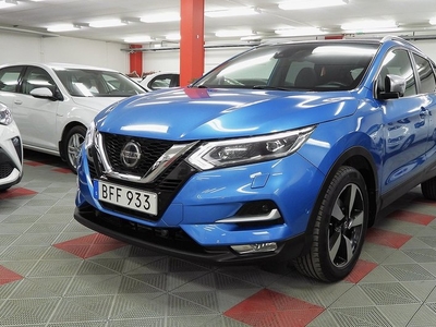 Nissan Qashqai1.2 DIG-T XTRONIC-CVT Tekna Pan S&V Hjul 360° Kamera EU6 2018, SUV