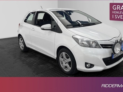 Toyota Yaris1.33 Dual VVT-i Kamera Värmare Dragkrok 2014, Halvkombi