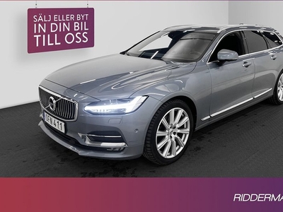 Volvo V90D5 AWD Inscription VOC Pano 360° Skinn BLIS Drag 2017, Kombi