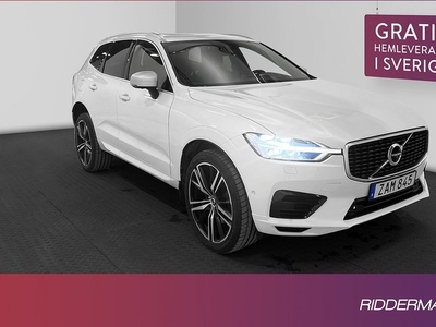 Volvo XC60T8 TwEn AWD R-Design VOC B&W Pano 360° Luft Drag 2018, SUV