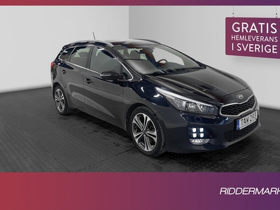 Kia Cee´d SW 1.6 136hk GT-Line Kamera Rattvärme Välservad