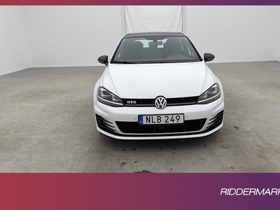 Volkswagen Golf GTD 2.0 TDI 184hk Pano D-Värm P-sensorer Eu6