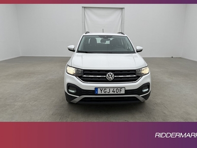 Volkswagen T-CROSS 1.0 TSI 95hk Komfort Sensorer Välservad