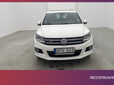 Volkswagen Tiguan 1.4 TSI 4M 160hk R-line Pano Värmare Skinn