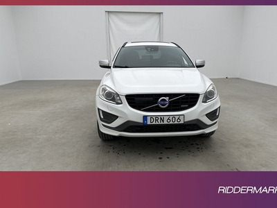 Volvo XC60 D4 AWD R-Design Pano VOC Värm GPS Skinn BLIS Drag