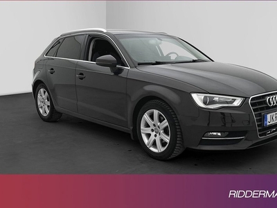 Audi A3Sportback 2.0 TDI Ambition Låg Skatt 0,41l mil 2013, Halvkombi