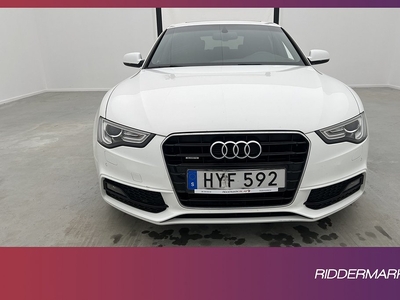 Audi A5 Sportback TDI Q 190hk S-Line Taklucka Värm Navi Drag