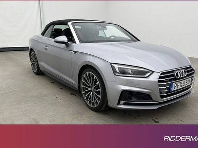 Audi A5Cabriolet 2.0 TFSI Q S-Line Cockpit Skinn Drag 2017, Sportkupé