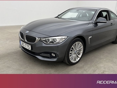 BMW 420d xDrive Coupé Luxury Line Sensorer Skinn Välservad 2014, Sportkupé