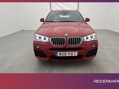 BMW X4 xDrive35d M Sport Fjärr-Värmare H/K Kamera Navi Skinn