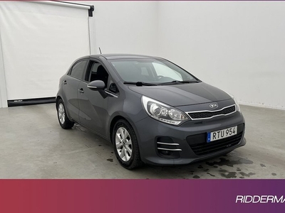 Kia Rio1.2 CVVT Advance Kamera Navi Rattvärme Välserv 2016, Halvkombi