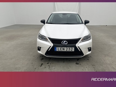 Lexus CT 200h CVT 136hk F Sport Kamera Halvskinn Välservad