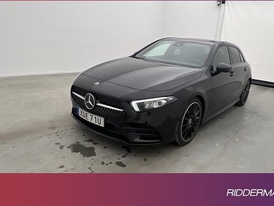 Mercedes A200Benz A 200 AMG Pano Kamera Halvskinn CarPlay 2019, Halvkombi