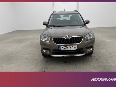 Skoda Yeti TSI 122hk Drivers Edt En-Bruk Värmare Kamera Navi