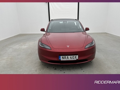 Tesla Model 3 Standard Range Autopilot Panorama Sv.Såld