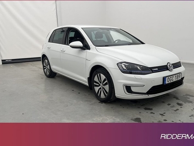 Volkswagen e-Golf24.2 kWh Backkamera Navi CarPlay 2017, Halvkombi