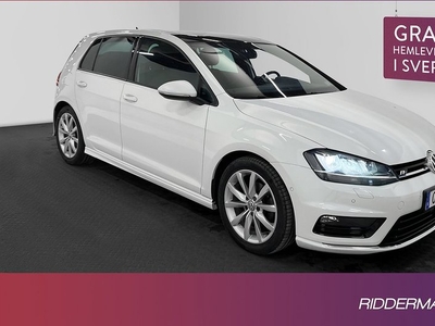 Volkswagen Golf1.4 TSI R-Line Pano CarPlay Välservad 2017, Halvkombi