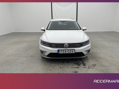 Volkswagen Passat GTE 218hk Värmare Kamera CarPlay Dragkrok