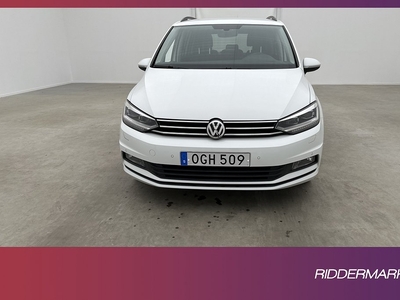 Volkswagen Touran 1.4 TSI 150hk 7-Sits Värmare Kamera Drag