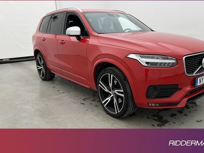 Volvo XC90D5 AWD R-Design 7-Sits VOC Luft 360° HUD Drag 2016, SUV