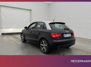 Audi A1 Sportback 1.6 TDI 90hk Bluetooth 0.38l/mil