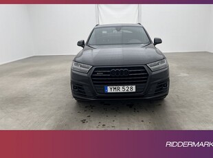 Audi Q7 V6 Q 272hk S-Line 7-sits Pano BOSE Cockpit Luft Drag