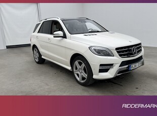 Mercedes-Benz ML 350 4M AMG Pano Luftfjädring D-värm Lågmil